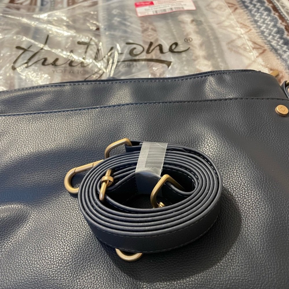 Thirty-One Dark Blue Crossbody Bag